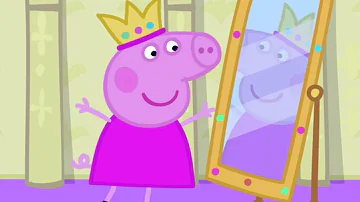 Peppa Pig in Hindi - Sleepy Princess - Susth Rajkumari - हिंदी Kahaniya - Hindi Cartoons for Kids