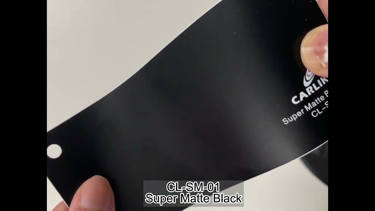 CARLIKE CL-SM-01 SUPER MATTE BLACK VINYL
