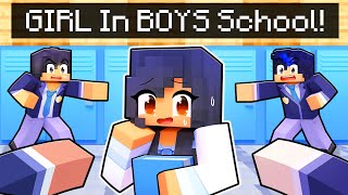 GIRL in an ALL BOYS Minecraft School! screenshot 3