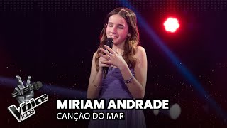 Miriam Andrade - "Canção do Mar" | Provas Cegas | The Voice Kids Portugal 2024