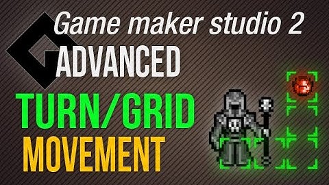 🔴 Turn/grid based movement [Game Maker Studio 2 | Advanced]