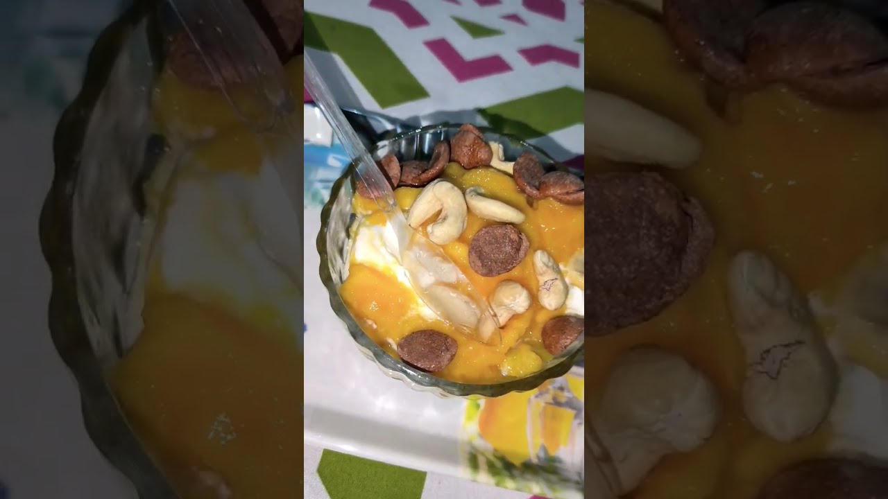 Mango Parfait🥭😍 #mothersday #special #mangoparfait #icecream - YouTube
