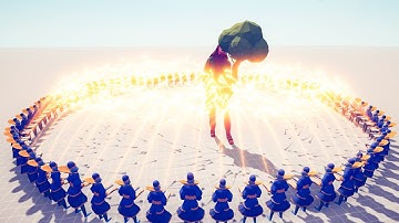 Divine Arbiter vs Every Unit - Totally Accurate Battle Simulator TABS