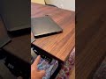 My standing desk in beautiful walnut.