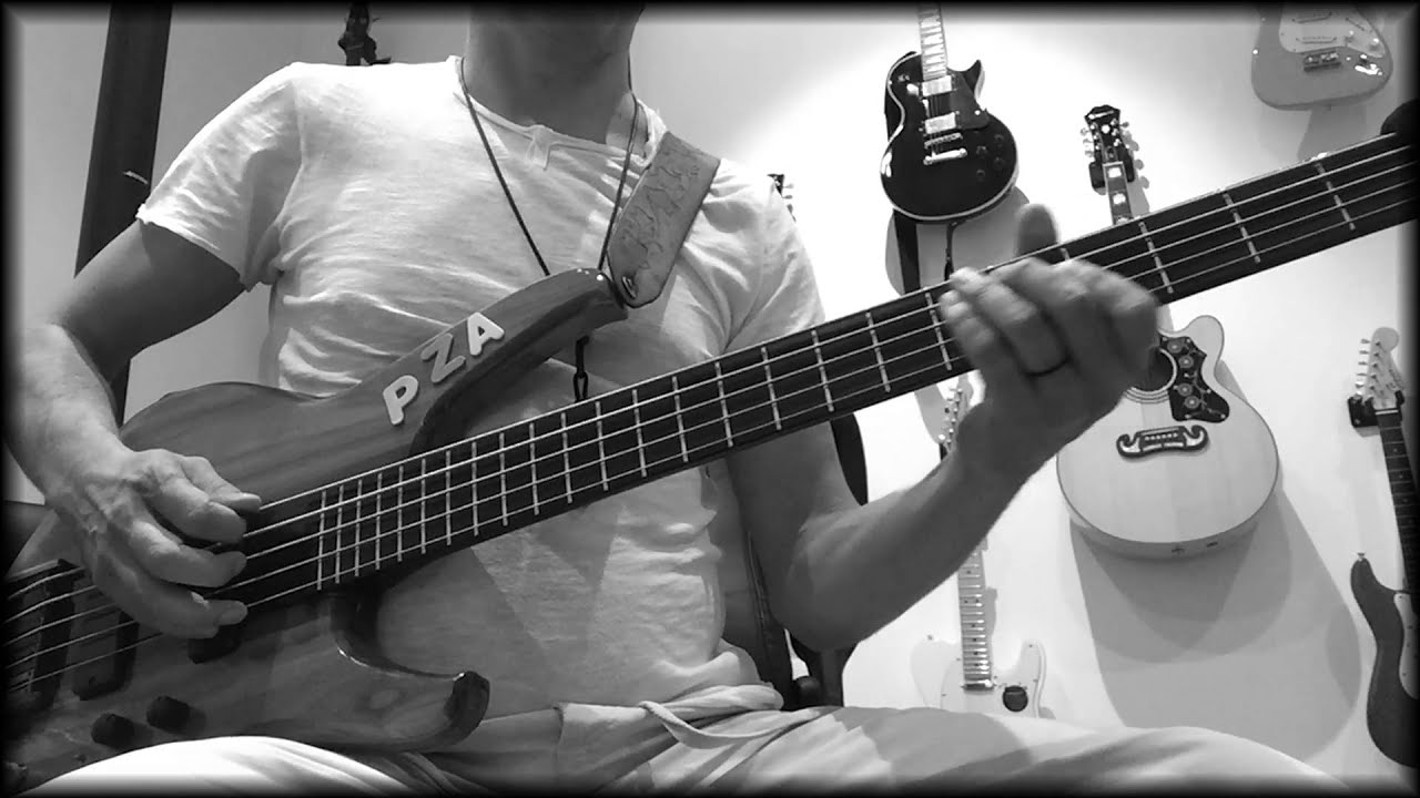 Back In Black AC/DC Bass Guitar Cover with Guitar Pro TABS