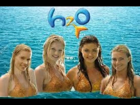 antes e depois dos personagens de h2o #h2ojustaddwater #h2o #h2omenina