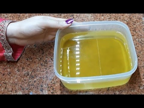 الطريقه الصحيحه الصعيدي لتسييح الزبده لعمل احلى سمنه بلدي وسر لونها الأخضر الجميل