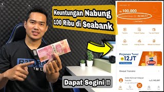 Menabung 100 Ribu di SeaBank | Cair Segini Tiap Hari !!