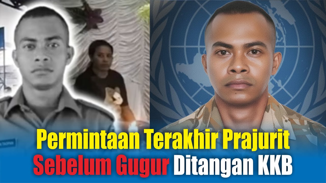 Pesan Terakhir Terbongkar! Detik-detik Kopda Satria Gugur Ditembak KKB