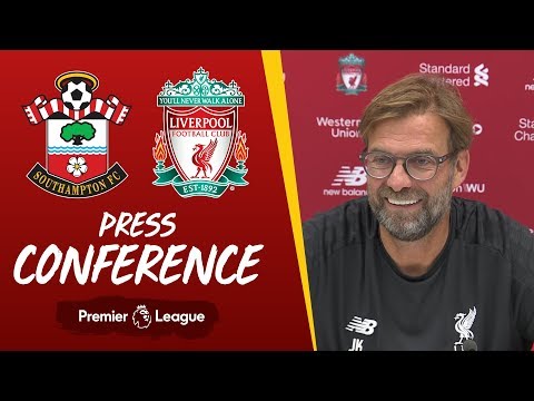 Jürgen Klopp's pre-match press conference | Southampton