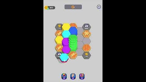 Hexa Sort Level 18 #hexasort #games #gaming #gameplay #gameshorts #androidgames #level18