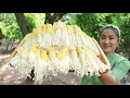 Enoki Mushroom Recipe / Crispy Enoki Mushroom Recipe / Cooking With Sreypov