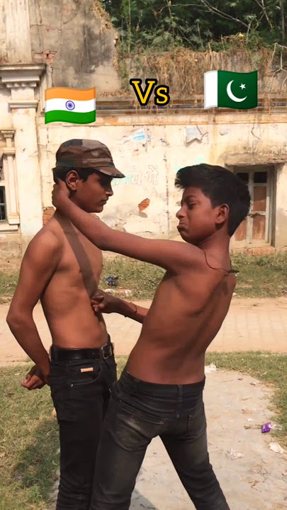 India vs Pakistan 😱 stomach punch big challenge 😱😱😢😭#youtubeshorts #india #viral