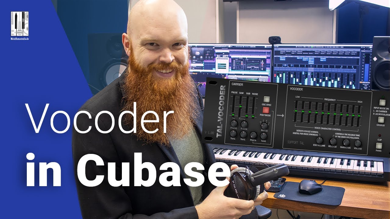 Einen gratis Vocoder in Cubase verwenden | Cubase Tutorial - YouTube