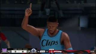 NBA 2K25 (Next Gen) - (New City Edition Uniforms) Sacramento Kings vs Los Angeles Clippers