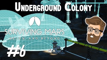 Dome Connection (Underground Colony Part 6) - Surviving Mars Below & Beyond Gameplay