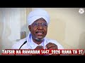 TAFSIR NA RAMADAN 1447 2026 RANA TA 27