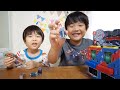 仮面ライダービルドのフルボトル自販機 でベストマッチ対決したよ★Kamen Rider Build