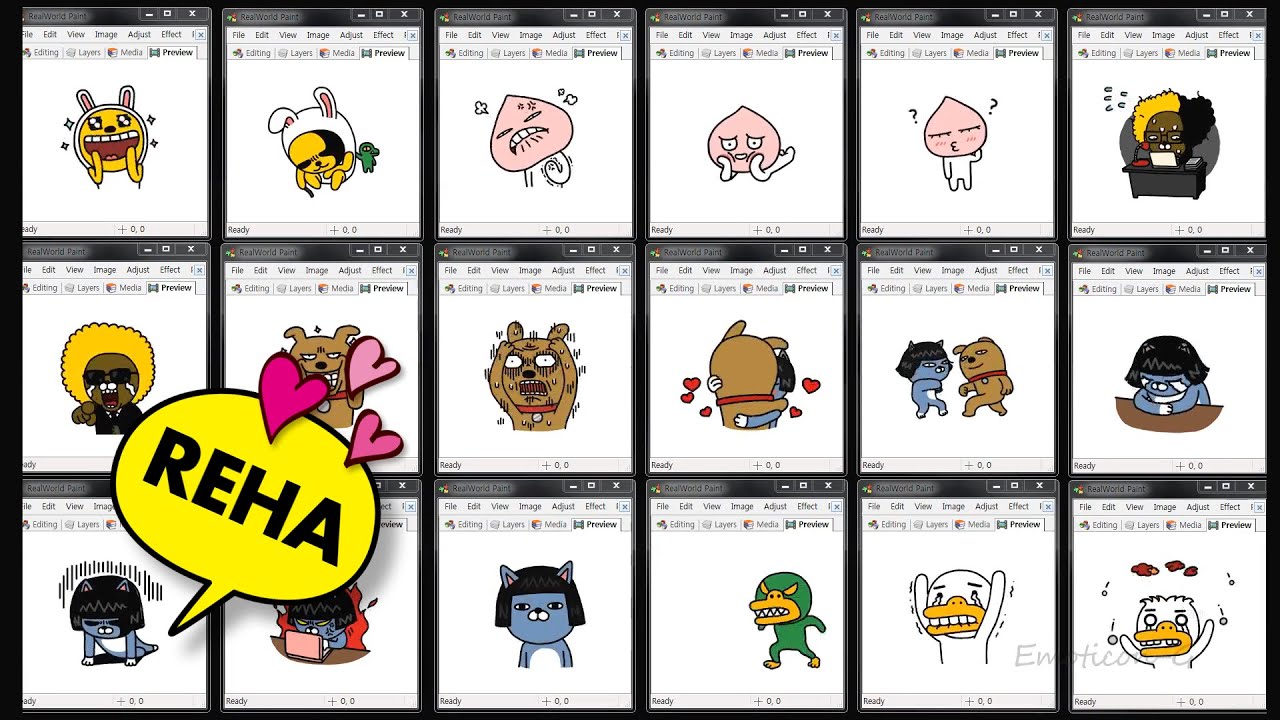 Kakaotalk Free Emoticons