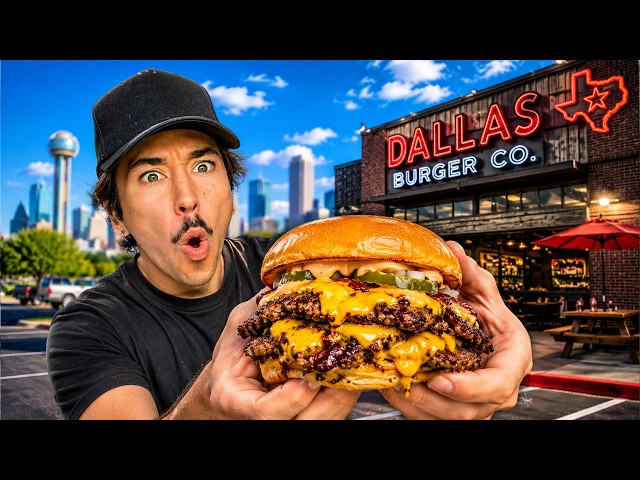 I Tested Dallas' BEST Burger Spots...