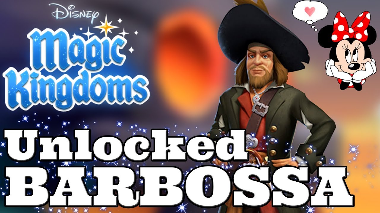 beautycon UNLOCKED CAPTAIN BARBOSSA! Disney Magic Kingdoms | Gameplay Walkthrough Ep.391