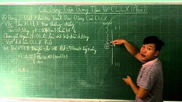 Bài 13.8| Các Dạng Toán Trọng Tâm Về Con Lắc Lò Xo Phần 2| Dao Động Cơ Học| Nguyễn Minh Dương |