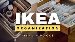 10 Genius IKEA Organization Must Haves | IKEA Organization Ideas + Hacks