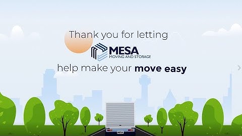 Thank you for Moving with Mesa