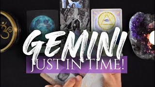 GEMINI TAROT READING | 'I LOVE IT WHEN THIS HAPPENS IN A READING!' JUST IN TIME by Wild Lotus Tarot 2,774 views 2 weeks ago 7 minutes, 25 seconds