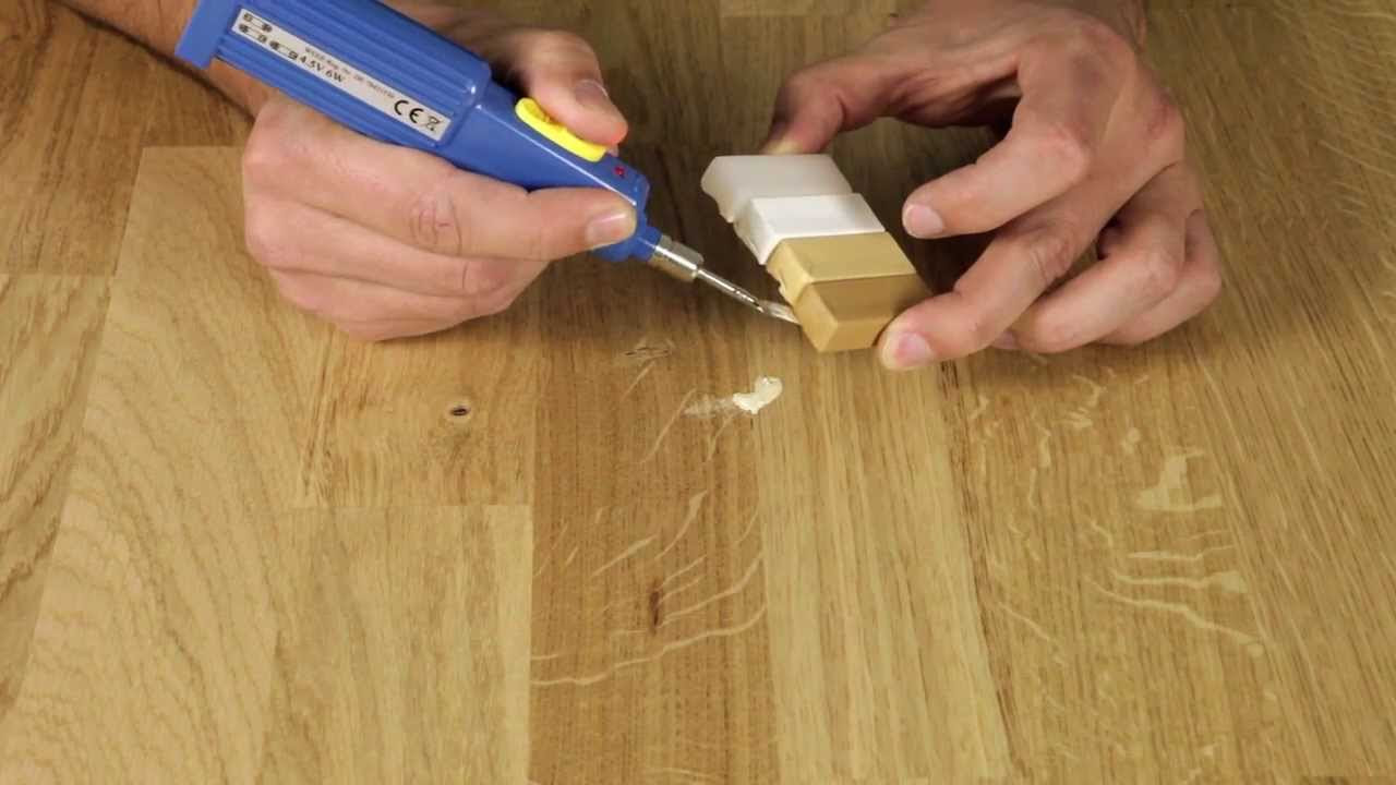 Update picobello // Reparatur-Sets für Holz - DIY Reparatur Kratzer Löcher Kantenschaden Parkett Laminat