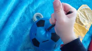 Notify Host Barka Blue Air Soccer Ball Popping