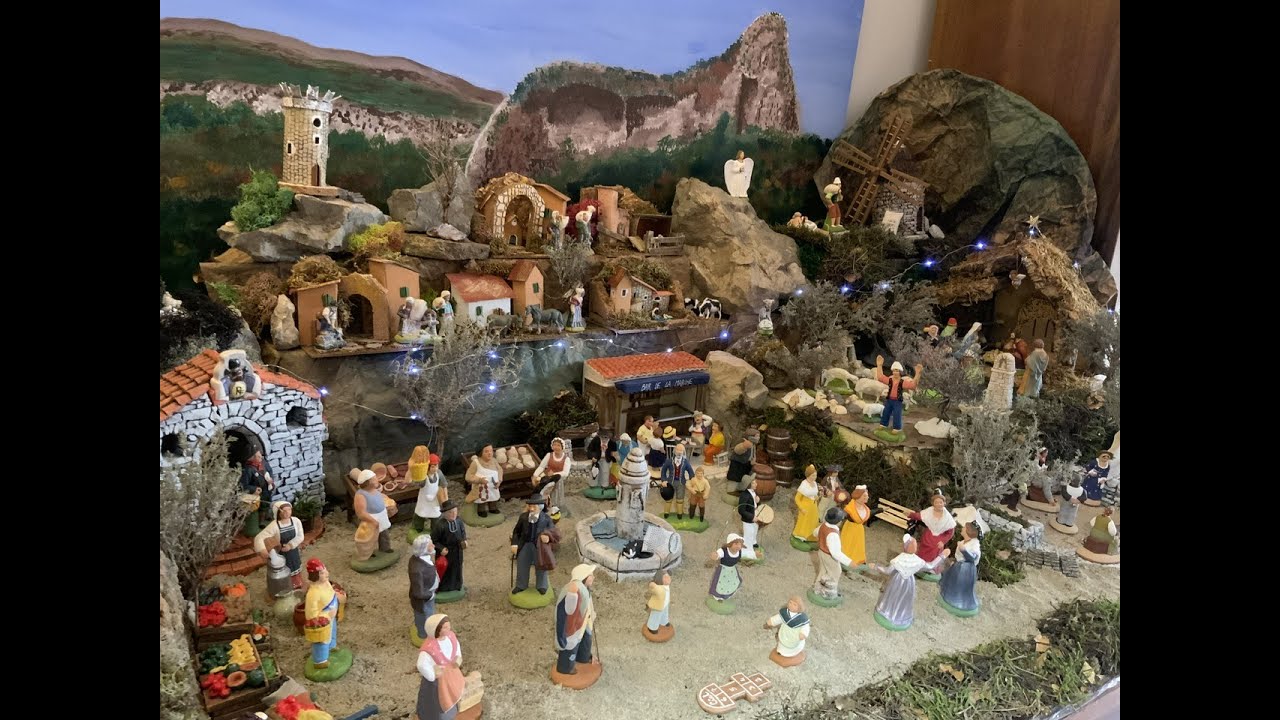 Crèche provençale - Noël 2024 🌲