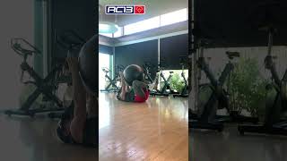 Stability Ball Ipsilateral Co Contraction Deadbug