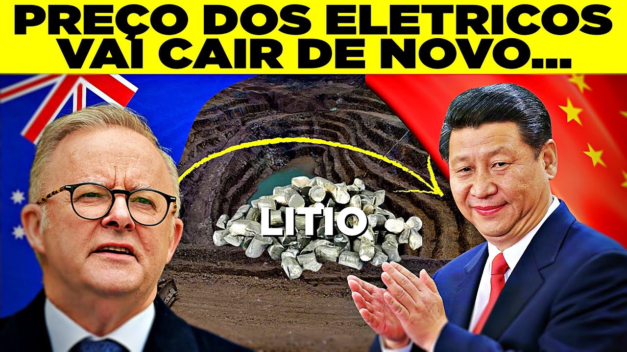 China se Torna Potência Global de Lítio Após DESCOBERTA INSANA