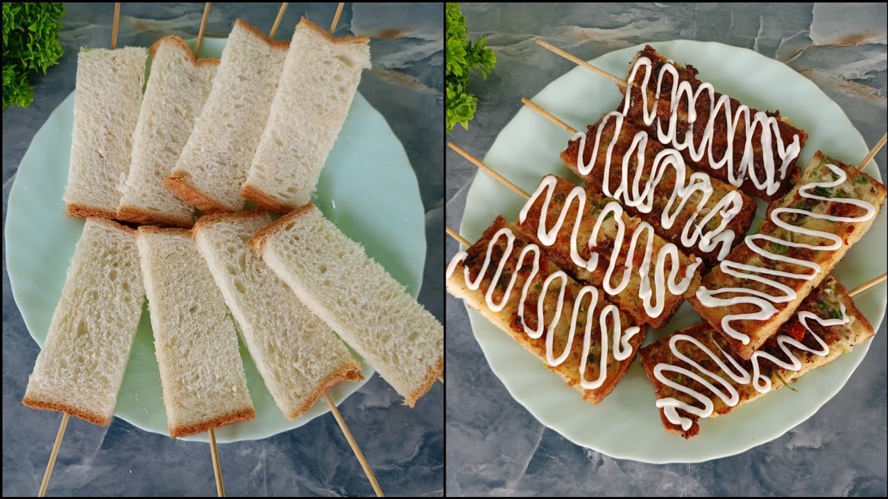Pags Snacks Bread Snacks Recipe | 2 Mins Evening Snacks Recipe | Tea Time Snacks ...