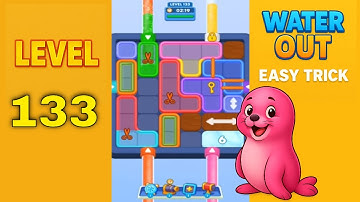 Water Out Puzzle Level 133 – Easy Solutions