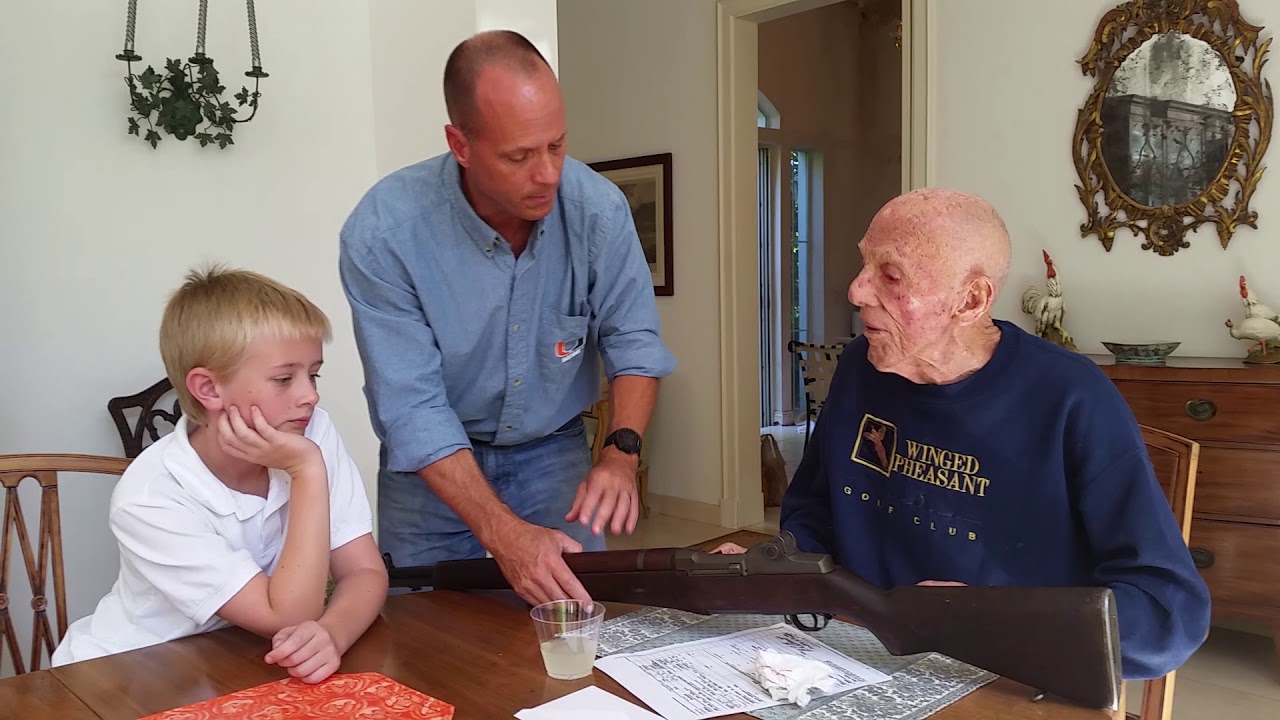 Old Marine Reunited With His M1 Garand After 71 Years