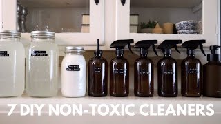 7 DIY All Natural Cleaning Products for a Non-Toxic Home | DIY Laundry Detergent, Dish Soap & More