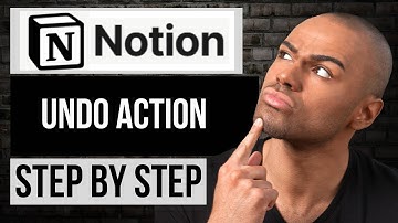 How to Undo Action on Notion — Step by Step Notion Tutorial