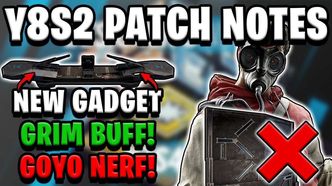 SMOKE IS IN THE MUD! - Y8S2 Patch Notes, My Thoughts - Rainbow Six ...