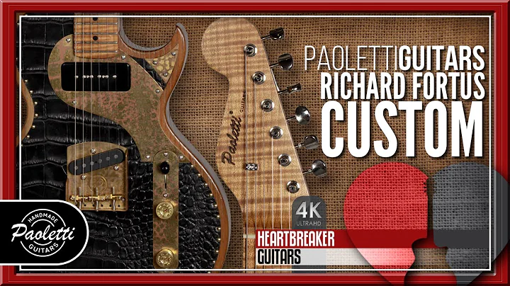 Paoletti Richard Fortus Custom with Black Leather ...