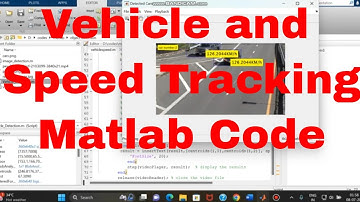 vehicle detection counting and speed detection using matlab / Matlab vehicle and speed detection