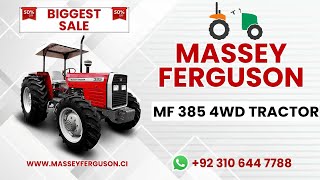 Massey Ferguson MF 385-4WD 85HP Tractors For Sale in Ivory Coast - Massey Ferguson Tractors