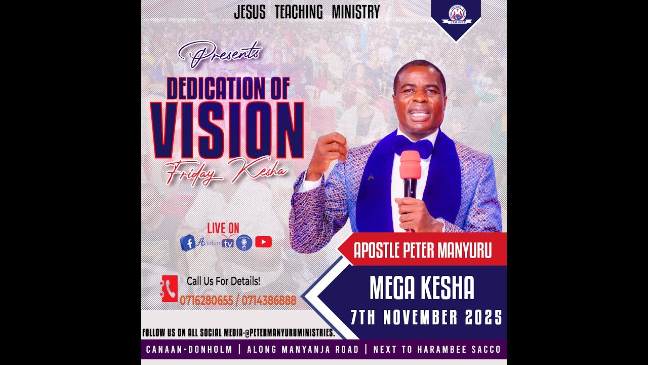 DEDICATION OF VISION :GRAND FINALE-MEGA FRIDAY RESTORATION KESHA.