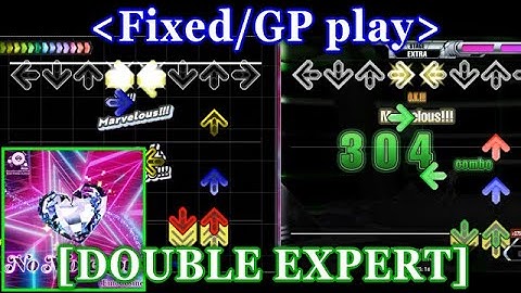 [Fixed/Play] 【DDR WORLD】 No More Love / EmoCosine [DOUBLE EXPERT] 譜面確認+Clap