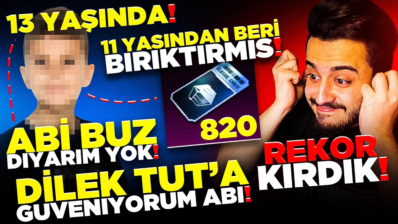 11 YAŞINDAN BERİ KLASİK SANDIK BİRİKTİRMİŞ! İNANILMAZ REKOR KIRDIK! PUBG Mobile