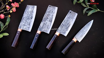 DAO PHÚC SEN, BỘ DAO BẾP ĐẦY ĐỦ CHỨC NẰNG_ HÀNG CHUẨN CỦA HTX DAO PHÚC SEN