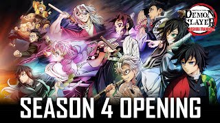 Demon Slayer - Opening 5 | MUGEN 夢幻 | Season 4 Hashira Training Arc