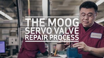 The Moog Servo Valve Repair Process (Moog Servo Valfleri Tamir Süreci)