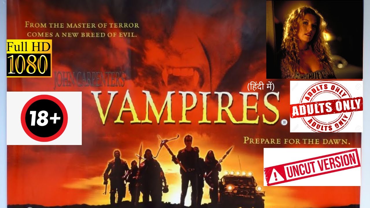 Download 18+ (Violence): John Carpenter's Vampires: भयानक रातें 1998 Hindi Dubbed Horror Movie FHD